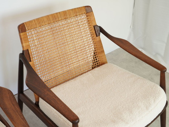 Image 1 of 2 fauteuils Hartmut Lohmeyer pour Wilkhahn, design Mid Century
