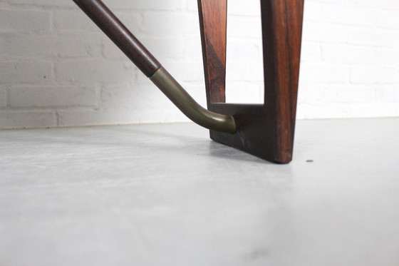 Image 1 of Escritorio 'Boomerang' de Peter Løvig Nielsen de los años 60 Hedensted Møbelfabrik