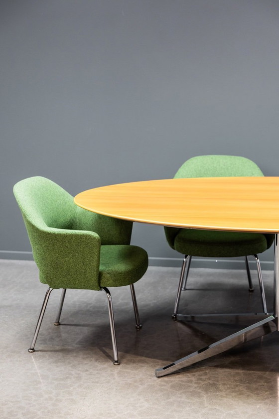 Image 1 of Florence Knoll Oval Table
