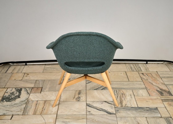 Image 1 of Juego de dos sillones Shell de Miroslav Navratil, década de 1960, Checoslovaquia