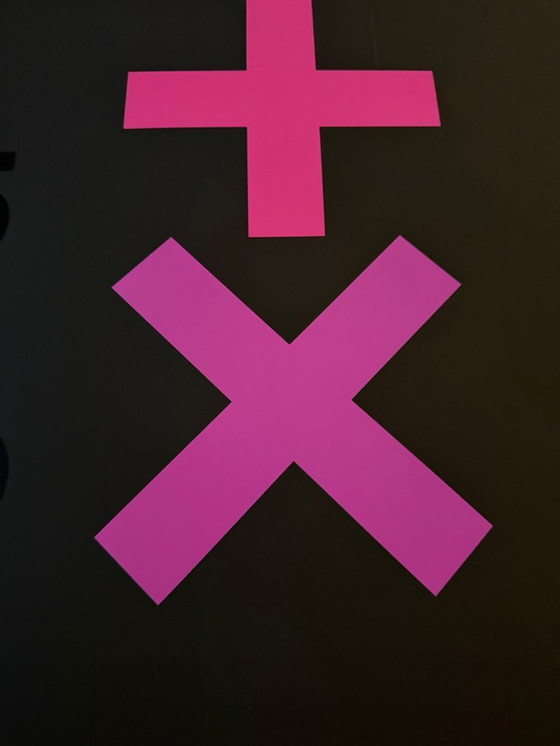 Image 1 of Almir Mavignier (1925-2018),  Poster for the exhibition Meißner Edition (addition permutation subtraktion auflösung), 1973, Prin