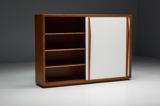 Image 1 of Wardrobe with Integrated Doors by Charlotte Perriand & Atelier Jean Prouvé - 1950s