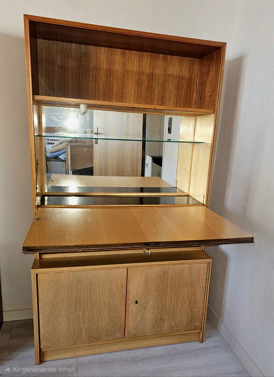 Image 1 of Mid-Century Schrankwand, Wohnzimmerschrankwand im skandinavischen Design