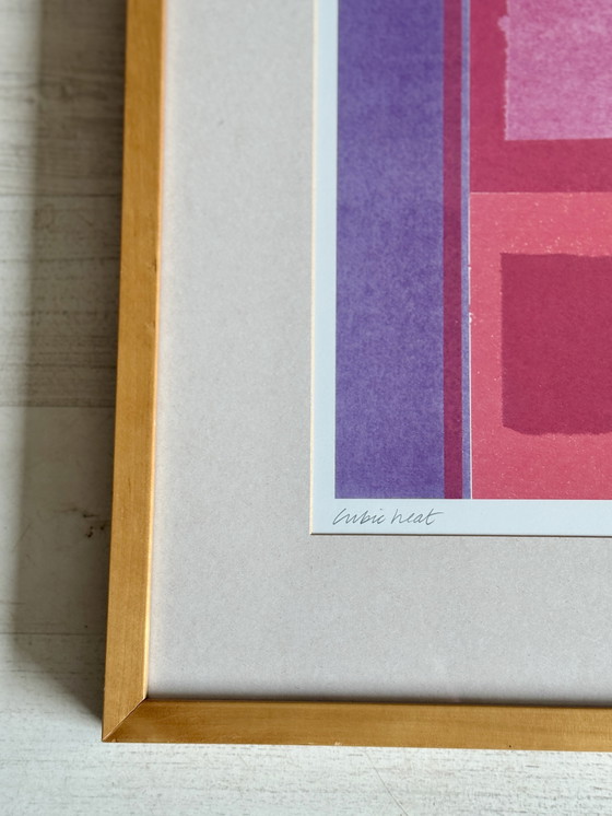 Image 1 of IKEA litho “Cubic Heat” (1999) – Amaina