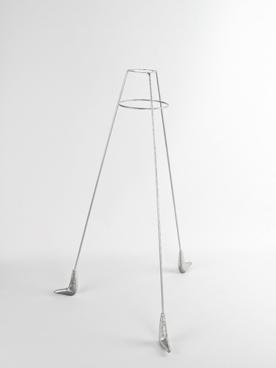 Image 1 of Louis Drimmer tripod wire lamp, France 1980