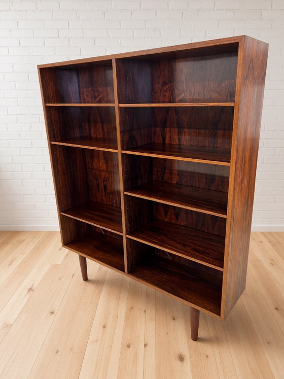 Librería modelo 6 de palisandro de Omann Jun Mobelfabrik, década de 1960. – Wood (photo 4 of 11)