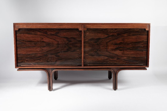Image 1 of Aparador de palisandro diseñado por Gianfranco Frattini para Bernini, Italia, década de 1960.