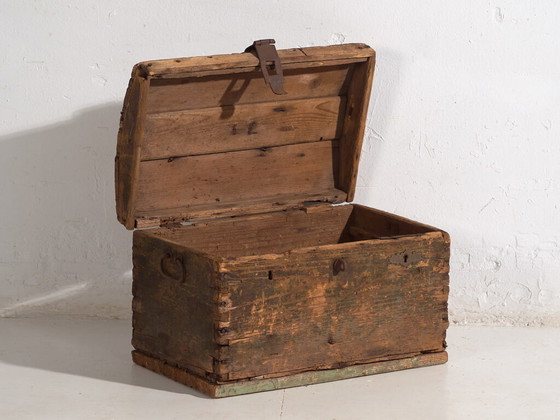 Baule antico in stile primitivo (c.1900) #4 – Cassettiere (photo 21 of 40)