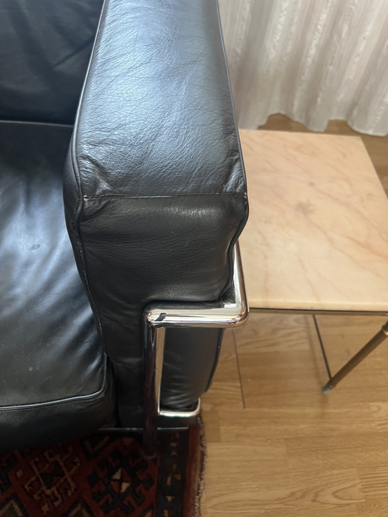 Image 1 of Divano in pelle a 3 posti LC2