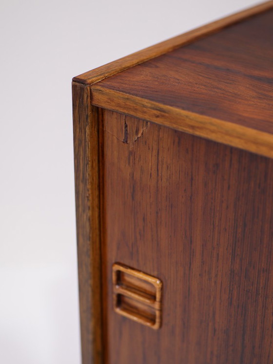 Image 1 of Kast met schuifdeuren palissander Deens vintage