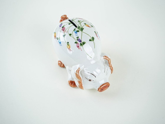 Image 1 of Keramische spaarpot, Portugees ontwerp, jaren 70, gemaakt in Portugal.