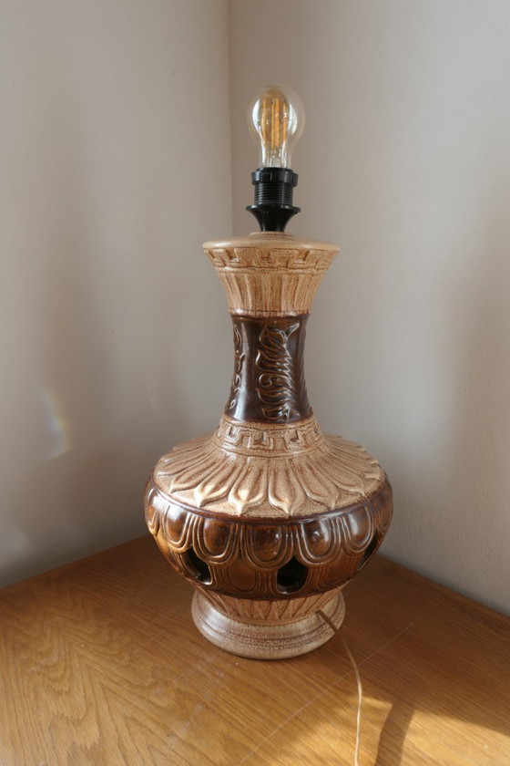 Image 1 of Lampada da terra vintage in ceramica, Germania Ovest 6059/45