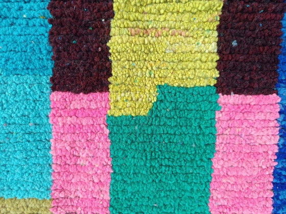 Image 1 of Mehrfarbige Berber-Tapis aus Leinen, 350 cm x 200 cm
