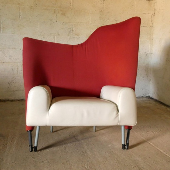 Poltrona Torso di Paolo Deganello per Cassina, 1982 – Poltrone, Pelle, Metallo (photo 2 of 6)