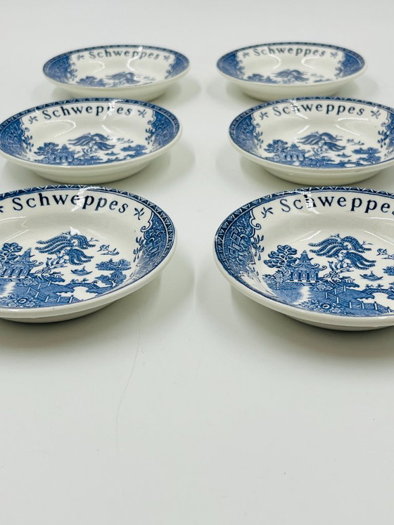 Set mit 6 Schweppes Gien Werbebechern – Geschirr, Ceramic (photo 9 of 11)