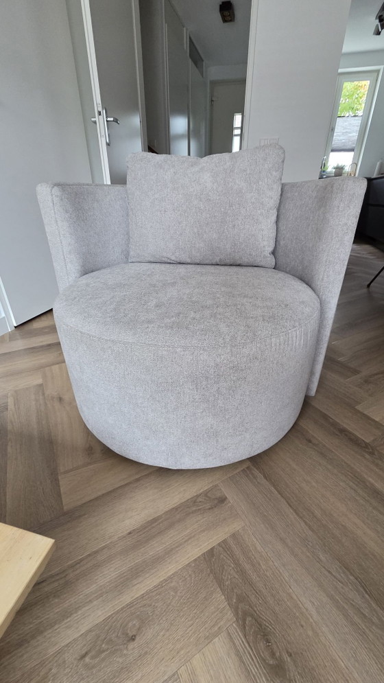 Magnifica poltrona girevole!!!, Sedie girevoli, Tessile, Grigio (foto 3 di 7)