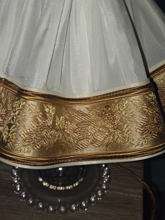 Image 1 of Vintage glazen lamp