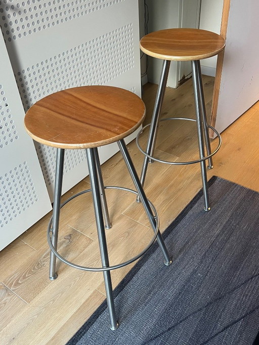 Zwei Bulthaup-Hocker