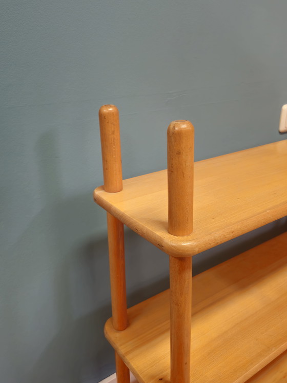 Image 1 of Credenza libreria vintage Willem Lutjens Stokkenkast Roomdivider