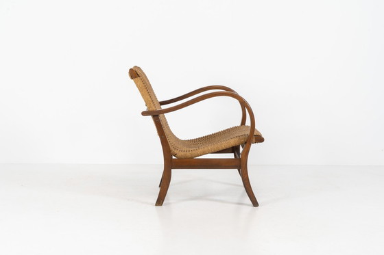 Image 1 of Bauhaus armchair by Erich Dieckmann (Germany, 1930s).