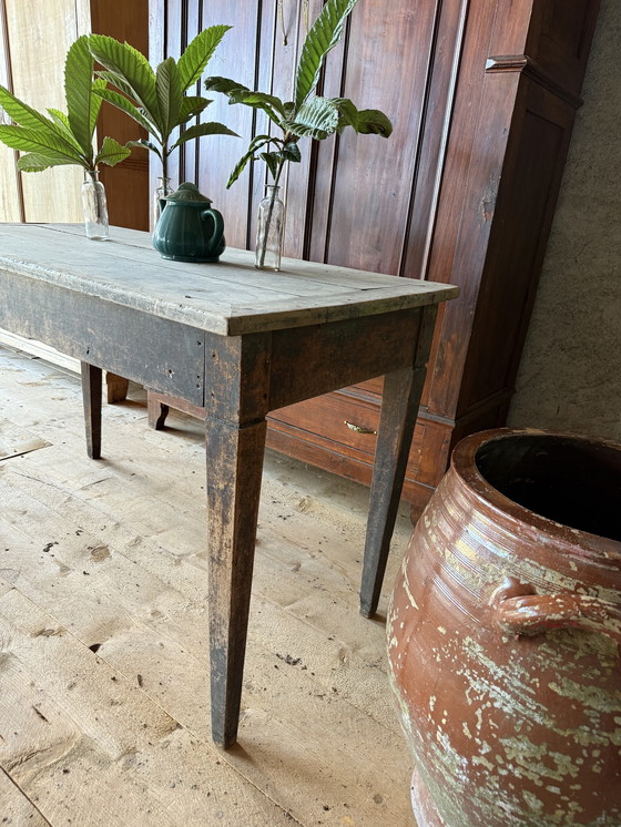 Image 1 of Tavolo rustico neoclassico 700 noce