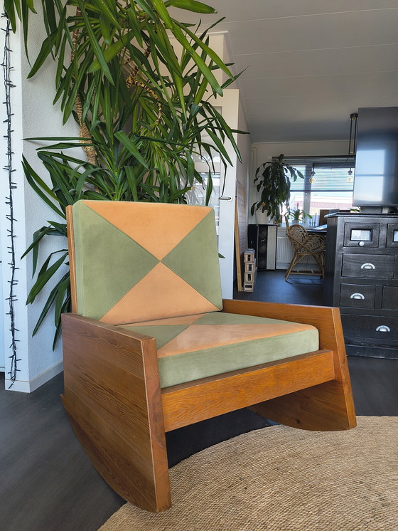 Image 1 of Asturias Schaukelstuhl von Carlos Motta (Selten)