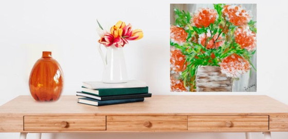 Image 1 of Blumen in der Vase Malerei (4)