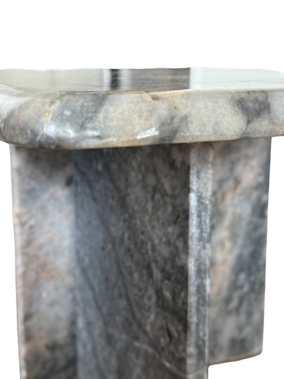 Image 1 of Vintage marble nesting tables, Italy 1970