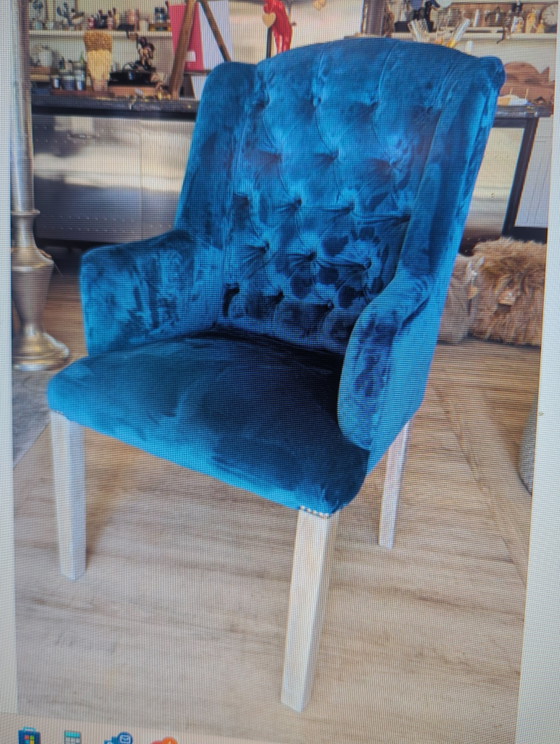 Image 1 of Dining chair, Chicago, fabric
