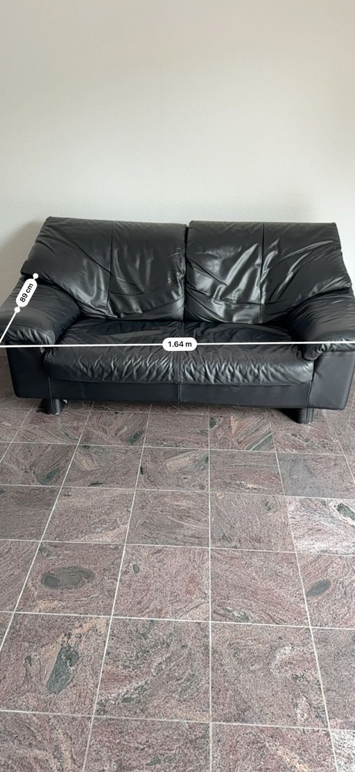 Due divani in pelle Rolf Benz - Classici del design – 3 5 zitsbanken, Leather (photo 2 of 5)