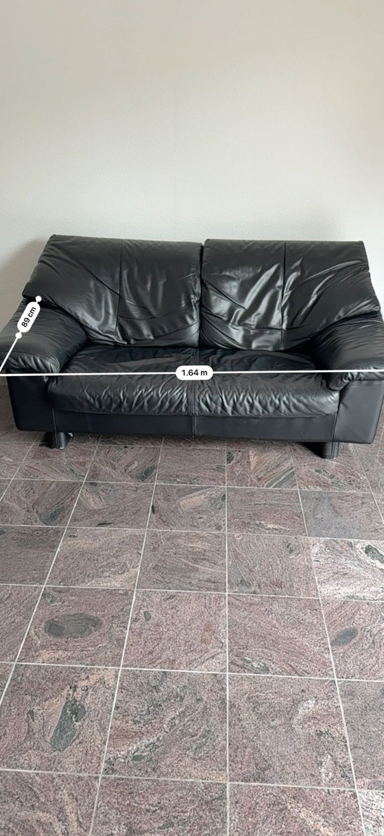 Due divani in pelle Rolf Benz - Classici del design – Divani 3 posti, Leather (photo 2 of 5)