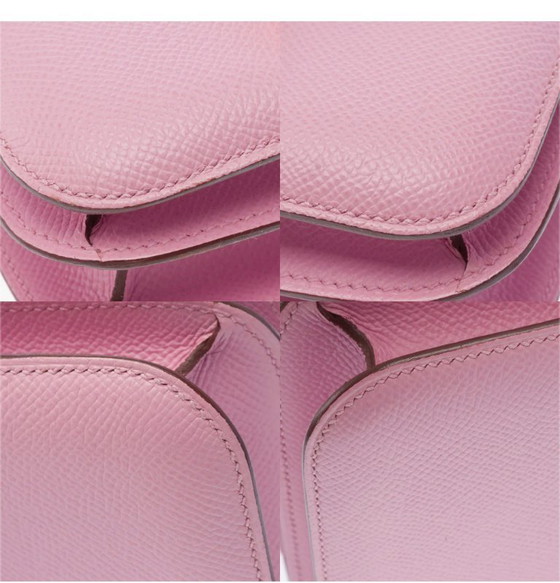 Image 1 of Borsa HERMES Constance in cuoio viola - 103409
