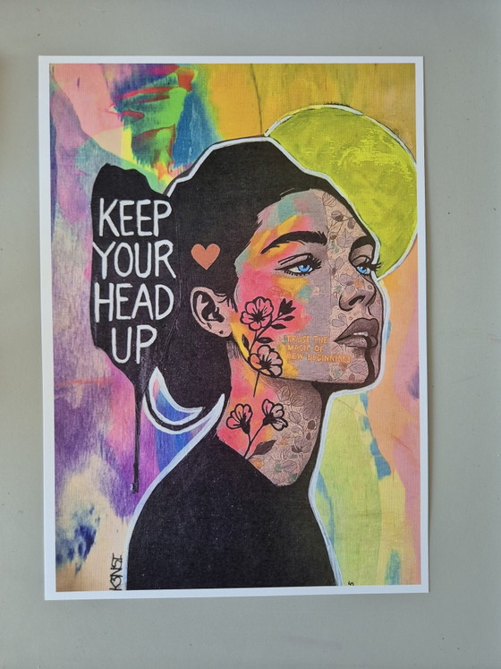 Image 1 of Keep Your Head Up Print