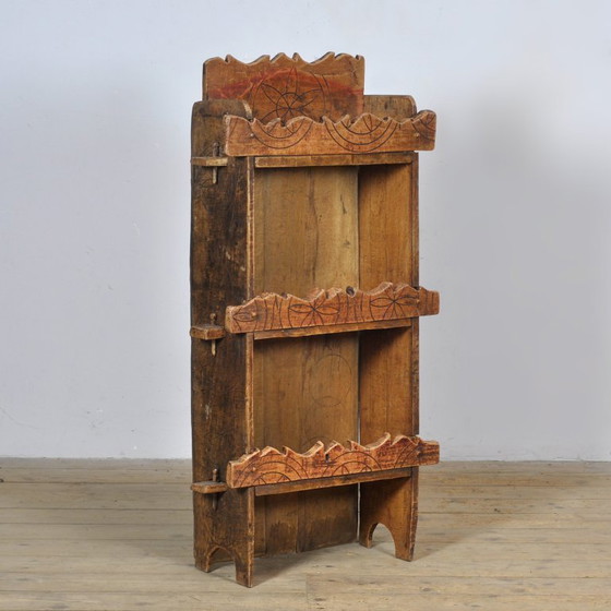 Image 1 of Beech Wabi Sabi cabinet, circa 1850