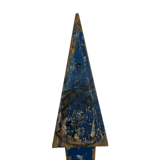 Freccia decorativa in legno, blu, Oggetti decorativi (foto 4 di 10)