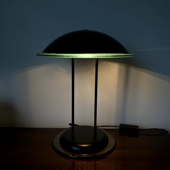 Image 1 of Lampe à poser vintage champignon Herda 1980 état neuf