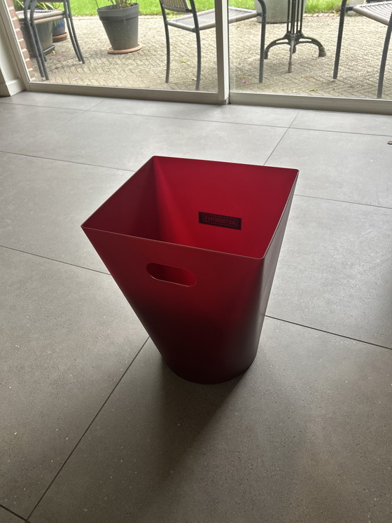 Image 1 of Authentics corbeille à papier carrée