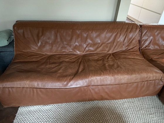 Verzelloni Leren Elementenbank – Modulaire banken, Leather (photo 12 of 12)