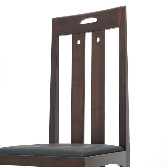 Image 1 of 6 ‘Ingram’ Chairs by Charles Rennie Mackintosh for Cassina, 1980s