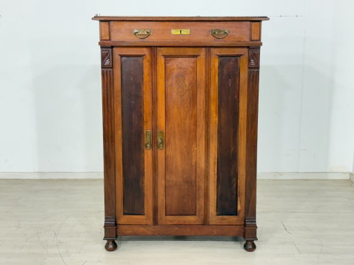 Precioso vertiko/cómoda/armario antiguo de la época Gründerzeit (finales del siglo XIX) – circa 1900 – kledingkasten, Wood