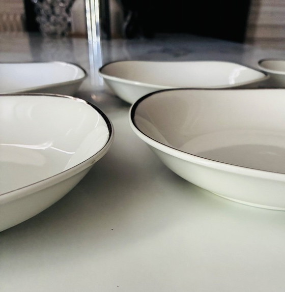 Image 1 of Schirnding Bavaria Porcelain Soup Plates