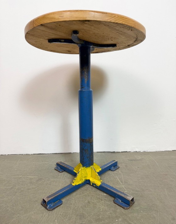Image 1 of Industrial Workshop Stool, 1960s