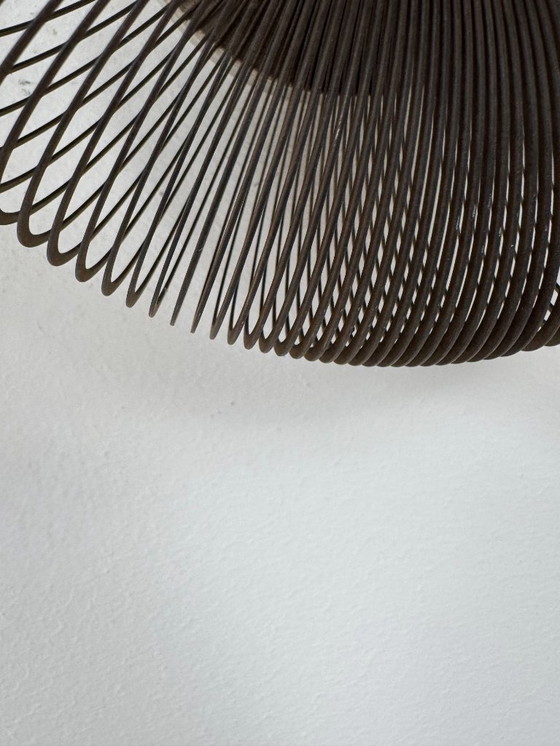 Image 1 of Set of 3 vintage metal wall lights, France 1970