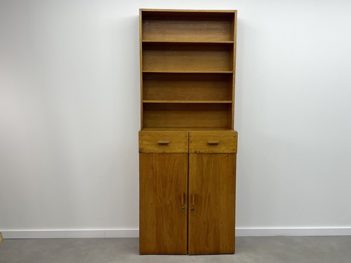 Librería danesa de teca de época