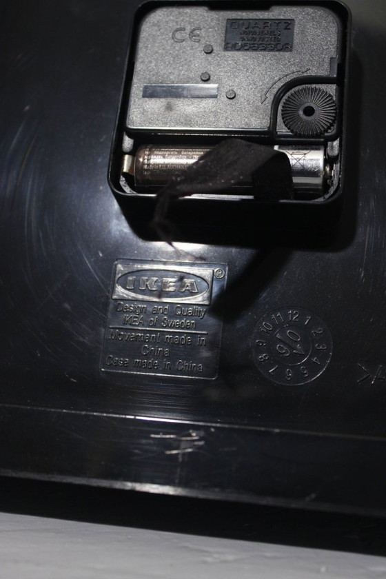 Image 1 of Ikea Vintage - Orologio da parete "Kvitt", plastica ABS, design anni '90