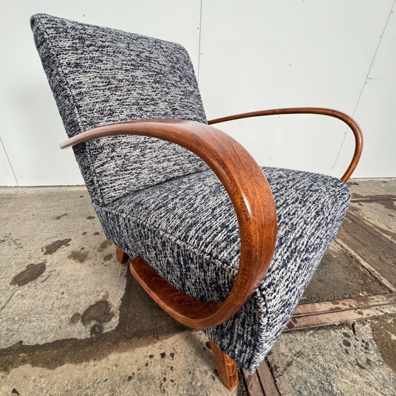 Image 1 of Coppia di poltrone Jindřich Halabala tipo C per UP Závody, anni '30 — Art Déco cecoslovacco