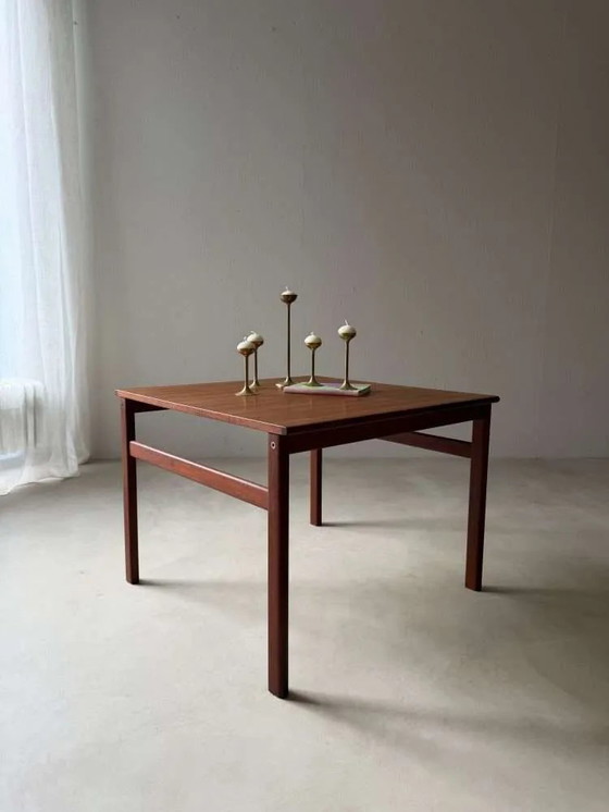 Image 1 of Table basse en teck d'Alf Svensson, design du milieu du siècle des années 1960