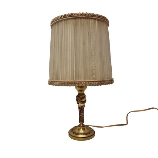 Klassische Vintage-Tischlampe aus Bronze, 1960er/70er Jahre