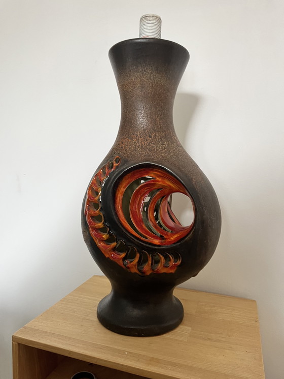 Image 1 of Fat Lava Walter Gerhards vintage lamp base