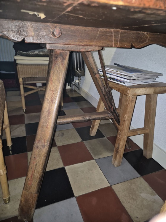 Tavolo e sedie antichi – Tavoli da pranzo, Legno (photo 5 of 5)